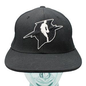 Golden State Warriors Reebok NBA Magnify Black Fitted Hat Cap 7-1/4